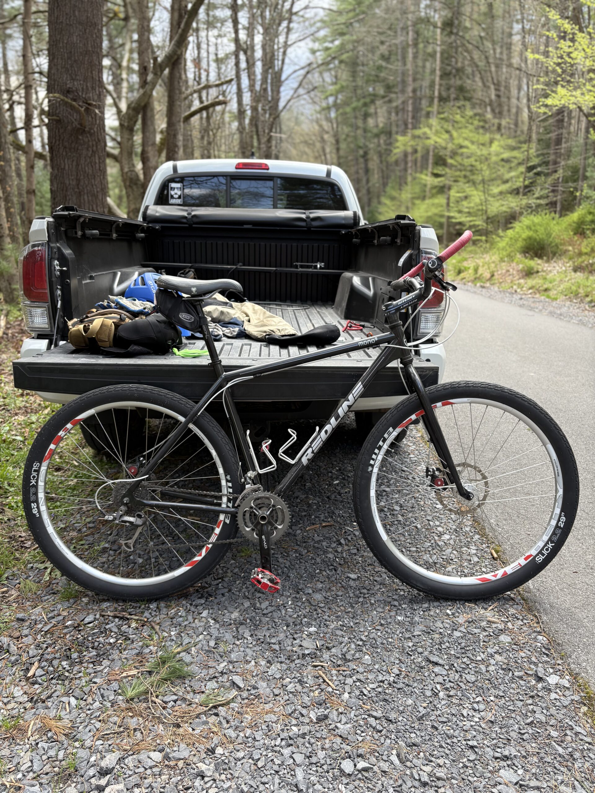 Fishing and bicycling